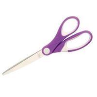 rexel joy 182mm comfort grip scissors perfect purple