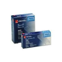 Rexel No.25 4mm Staples Box of 1500 (Pack of 20 Boxes)