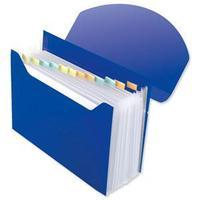 Rexel Optima 13 Pockets Expanding Files (Blue)