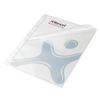 Rexel Anti-Slip Polypropylene Pocket with Flap Pack of 10