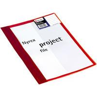 Rexel Nyrex-80 Project File A4 Red Pack of 5 80PFA4 13045RD