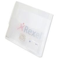 Rexel Ice (A4+) Document Box 25mm Spine (Clear) - 1 x Pack of 10 Document Boxes