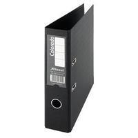 rexel colorado a4 lever arch file with spine pocket black 1 x pack of  ...