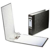 rexel classic a4foolscap lever arch file unslotted 75mm oblong cloudy  ...