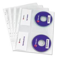 Rexel Nyrex Multi-Punched CD Pocket Pack of 5 2001007