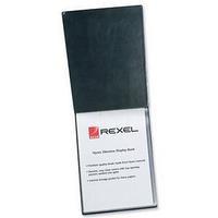 Rexel Slimview (A3) Leather Look Display Book (1 x Pack of 24 Pockets)