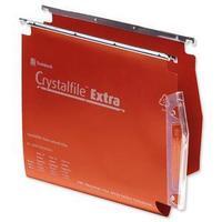 rexel crystalfile extra lateral 275 15mm polypropylene v base lateral  ...