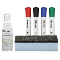 Rexel Whiteboard Cleaning Kit (Assorted Colours)