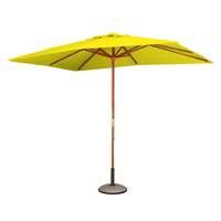 Rectangular 3m x 2m Premium Yellow Parasol