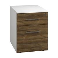 reflections 2 drawer low mobile pedestal dark olive professional assem ...