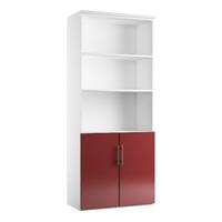 Reflections 2 Door Combination Cupboard Burgundy Professional Assembly Included