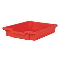RED SHALLOW TRAY