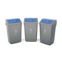 recycling bin kit blue lids