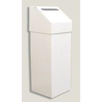 recycle bin slotted beige