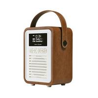 Retro Mini Portable DAB Radio, Brown