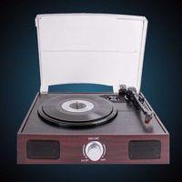 Retro Turntable with Plug in Adaptor
