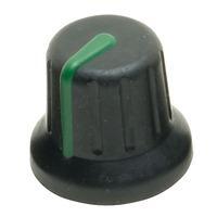 Re\'an P670-S-05-S6 16mm Soft Touch Knob with Green Pointer