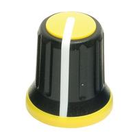 Re\'an P300-H-094-S6 Tricolour Knob - Yellow Insert