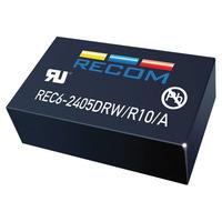 Recom 11000914 REC6-2405SRW/R10/A 6W DC/DC Converter 24V In 5V Out