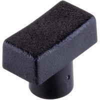 rectangular push button cap 124 x 64mm for 4mm diameter button 