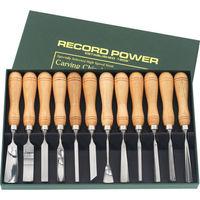 record power record power rpcv12a 12 piece carving chisel set