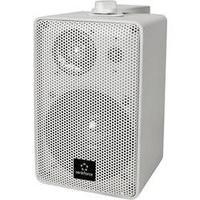 Renkforce RL100W WH Bookshelf speaker White 100 W 90 up to 20000 Hz 1 pair
