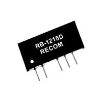 Recom RB-2412D 1W Dual Output Converter SIL