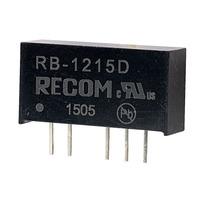 recom rb 1215d 1w dual output converter sil