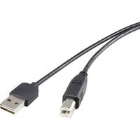 Renkforce 1359548 USB 2.0 Connector A To Connector B Cable 1.8m