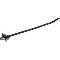 Releaseable Wing Push Mount Cable Tie, Black, mm x mm, 1 pc(s)x, HellermannTyton T50SSL5-HS-BK-D1 126-02204