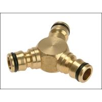 Rehau Brass Y Connector 1/2-Inch)