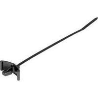 Releaseable Wing Push Mount Cable Tie, Black, mm x mm, 1 pc(s)x, HellermannTyton T18RSF-W-BK-C1 111-85560