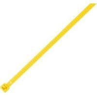 Releaseable Cable Tie, Yellow, mm x mm, 25 pc(s) Pack, HellermannTyton LR55R-PA66-YE-Q1 115-00004
