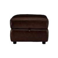 Relax Station Revive Leather Storage Footstool