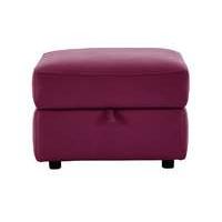 relax station serenity leather storage footstool