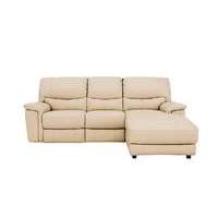 Relax Station Bliss Leather Recliner Corner Chaise