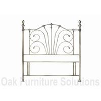 Rebecca Antique Brass Headboard - Multiple Sizes (135cm - Double)