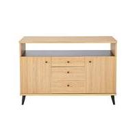 retro 2 door 3 drawer sideboard