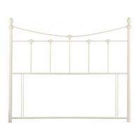 Rebecca Headboard in Stone White Kingsize