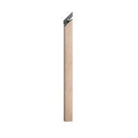 reflections oak intermediate newel post w82mm l82mm