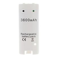 rechargeable battery 3600mah for wiiwii u remote controller