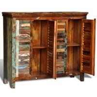 Reclaimed Wood Cupboard Cabinet Shades Sideboard 4 Doors