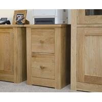 Reno Oak Filing Cabinet