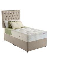 rest assured adleborough 1400 pocket divan set 0 drawer single egg she ...