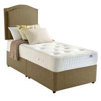 Rest Assured Belsay 800 Pocket Divan Set 0 Drawer Single Mushroom Base Base