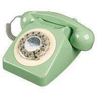 RETRO 746 TELEPHONE in Swedish Green