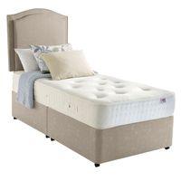 Rest Assured Audley 800 Pocket Natural Divan Set 0 Drawer Single Egg shell Base