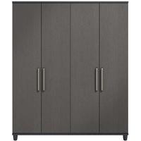 Regency Graphite Wardrobe - 4 Door