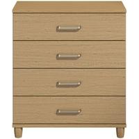 Regency Oak Chest of Drawer - 4 Drawer