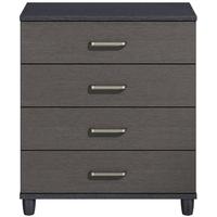 Regency Graphite Chest of Drawer - 4 Drawer